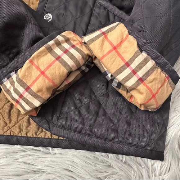 BURBERRY Black Vintage Dranefeld Jacket Size Small - Picture 11 of 17